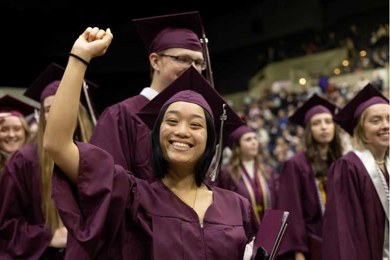 UWL will celebrate nearly 2,000 graduating students during three commencement ceremonies Sunday, May 12.