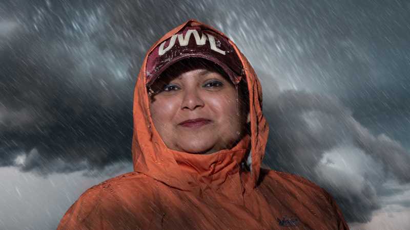 Rupsa Bhowmick uses artificial intelligence—specifically machine learning techniques such as decision trees, random forests, and XGBoost with explainable AI (XAI) approaches—to improve classification and prediction of rapidly intensifying cyclones. Her models analyze environmental factors such as ocean temperature, wind patterns, and humidity to improve early warning systems.