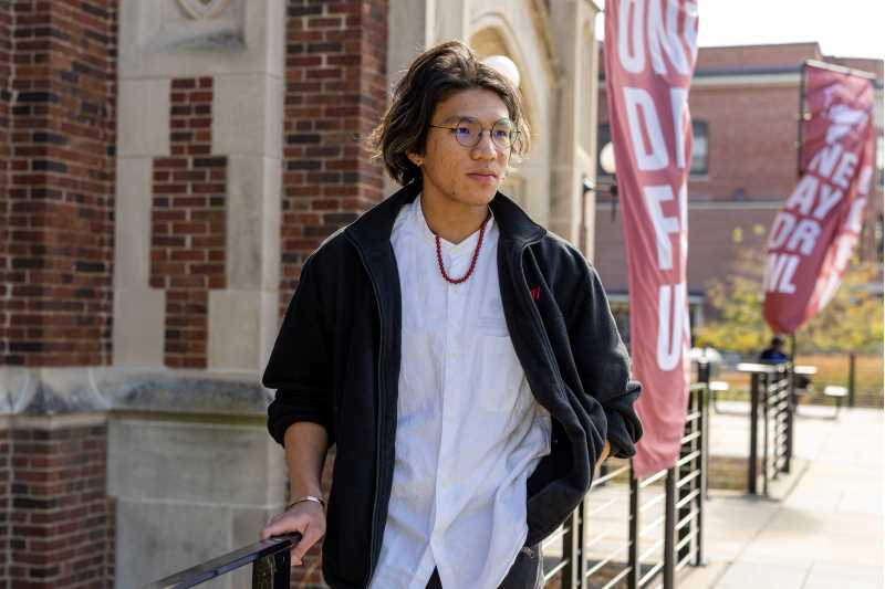 UWL Senior Khang Duong is among the first UWL students to be recognized through the university’s new Undergraduate Research & Creativity Laureate Program