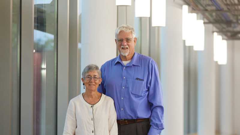 Suzanne and Joe Toce have created scholarships and research opportunities for students. 