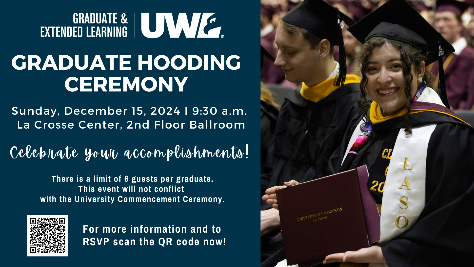 Hooding Ceremony invitation