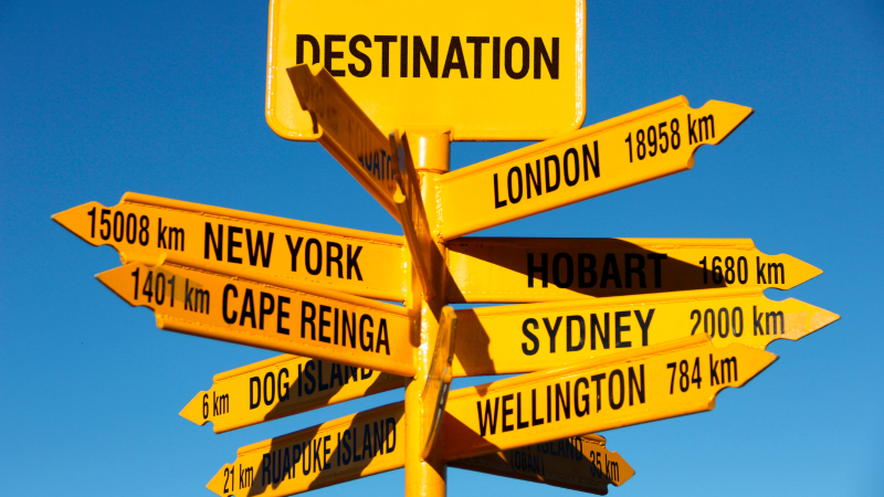 Destination Signs