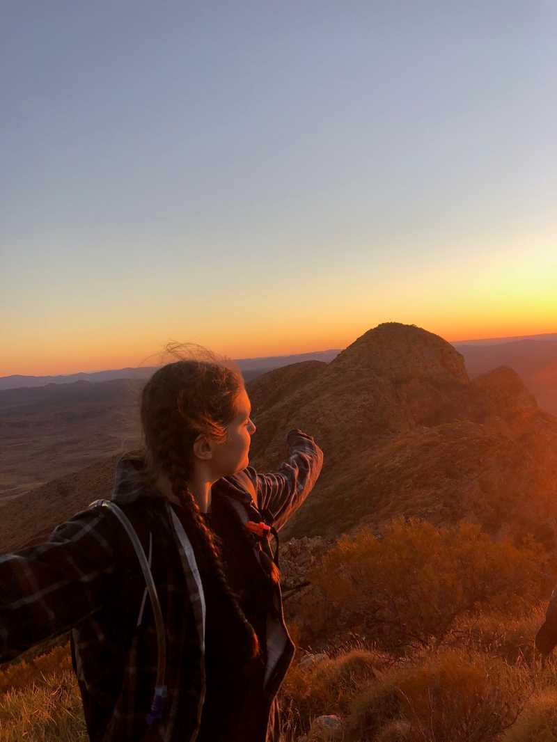 Kaitilyn enjoying her time abroad in Australia