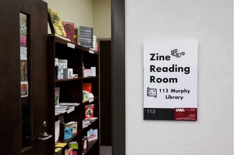 The Zine Reading Room (113 Murphy Library)