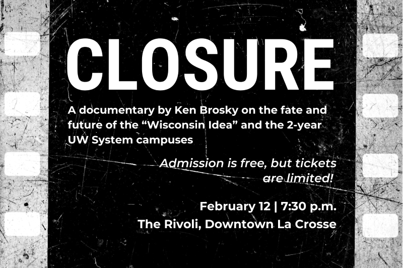 FREE Screening of Closure at the Rivoli on Wednesday, February 12th