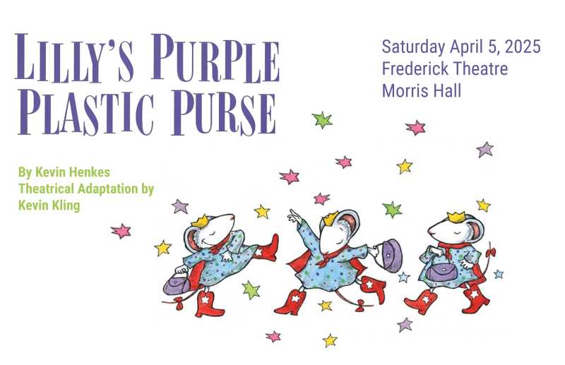 Lilly's Purple Plastic Purse Poster