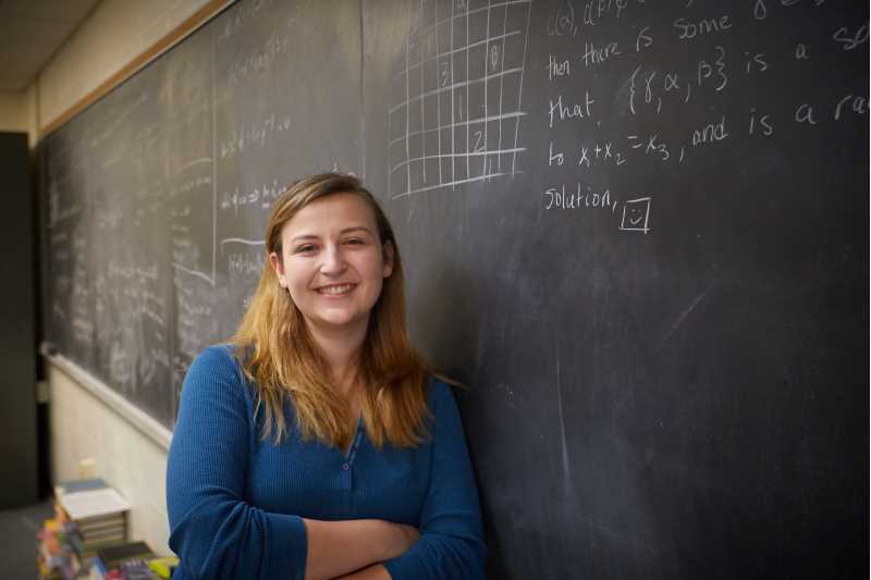 Laura Zinnel graduates from UWL Saturday, May 15. College has been possible through hard work and scholarships, including a spot on the distinguished “UWL Maroon Tycoon” honor roll for receiving $10,000 in scholarships her senior year.