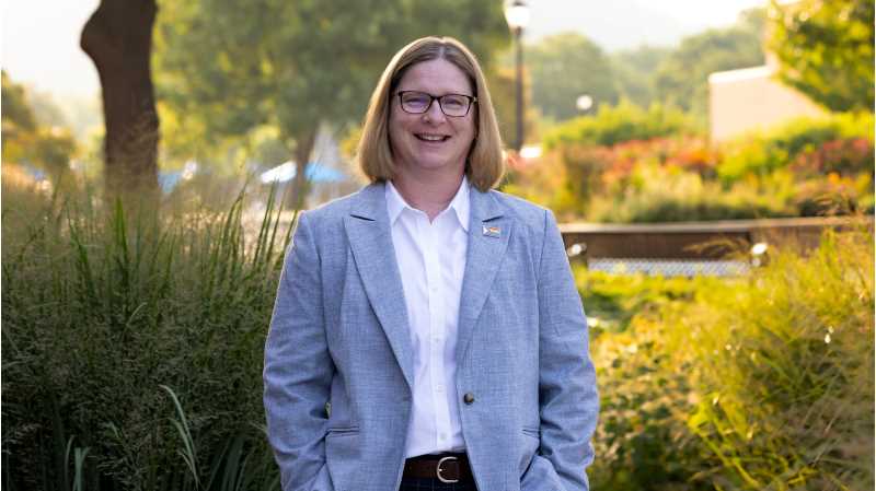 Stacy Narcotta-Welp, vice chancellor for Diversity & Inclusion, has received the Academic Staff Excellence Award in recognition of her work supporting students and building a more inclusive campus community.