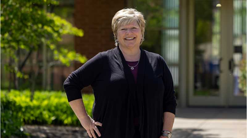 Janie Morgan, '85 & '86, says she will continue to engage with UWL and its alumni during retirement. 