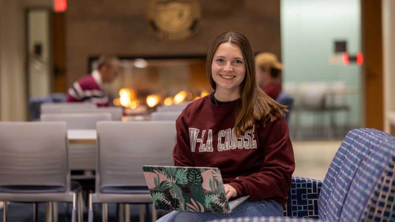 Alissa St. Louis will earn her bachelor's degree in accountancy this month, says receiving the Eric & Kristin Jungbluth Scholarship was a major boost to her college experience.