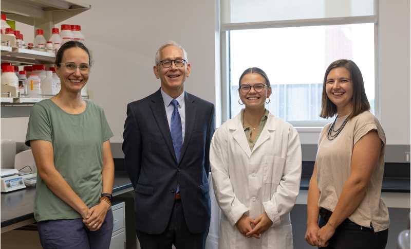 Since 2019, a collaboration between UWL and Mayo Clinic Health System has enabled researchers at both institutions to work together to prepare the next generation of scientists, innovators and health care providers. 