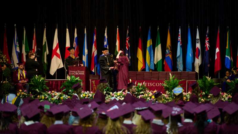 UWL will hold its winter commencement at 11 a.m. Sunday, Dec. 18, at the La Crosse Center.