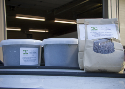 bags and tubs of soil