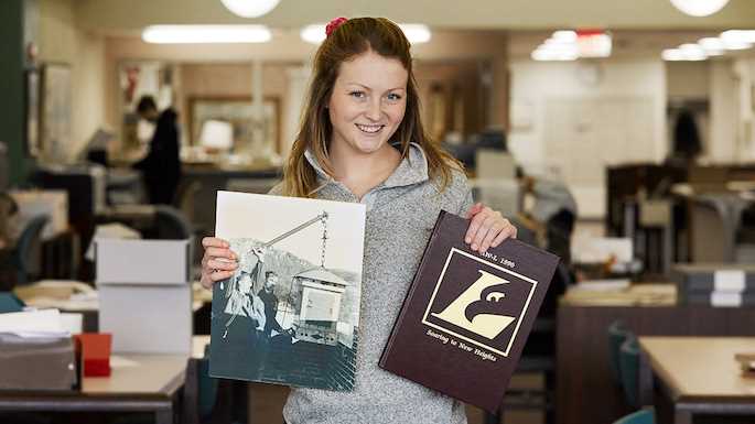 UWL senior Alicia Carlson is a marketing major who works in UWL Special Collections. She is putting her marketing skills to the test in planning UWL’s first Special Collections Trivia Night. The May graduate would like to work in professional sports event planning.
Read more →