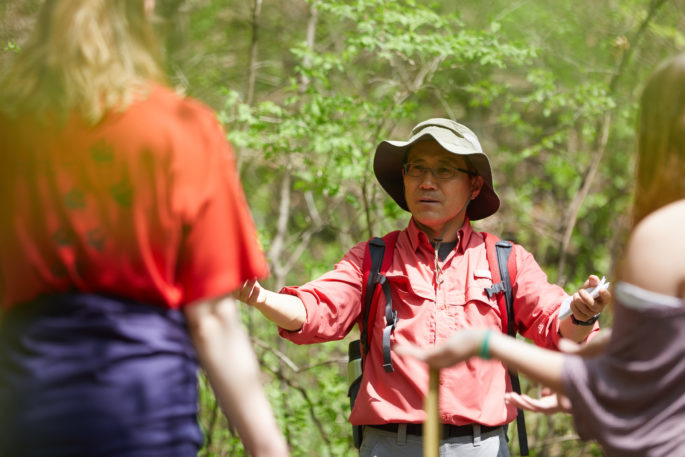 Recreation Management and Therapeutic Recreation Assistant Professor Namyun Kil shares his love for the outdoors with his students — and he’s helping them extend that love to others.