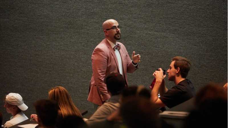 UW-La Crosse History Department Associate Lecturer Kyle C. Lincoln, a historian of medieval Europe, has received the 2019 Lone Medievalist Prize for Teaching.
Read more →