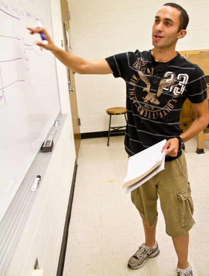 Ali Khalili, UW-L math and physics major