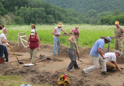 Teachers participate in archeological site excavations and more during National Endowment for the Humanities Summer Institutes for Teachers.
