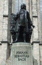 Statue of Bach.