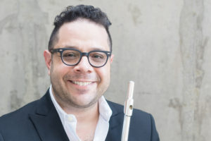 Faculty flutist Jonathan Borja