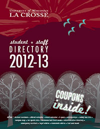 Student Staff Directory cover art. 