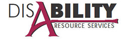Disability Resource Services logo. 