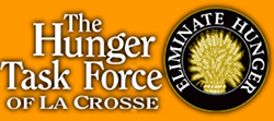 Logo for Hunger Task Force of La Crosse. 