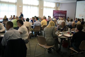 UWL, Community members participate in the UW System's strategic planning session on campus in September.