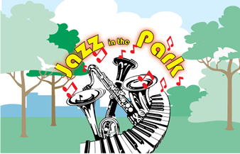 Jazz in the Park artwork.
