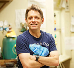 Robert McGaff, professor of Chemistry and Biochemistry.