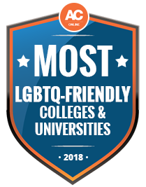 Most LGBTQ-Friendly Colleges Badge