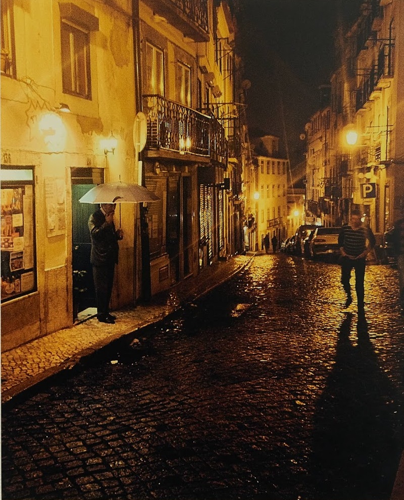 Image of a street in Lisbon. 