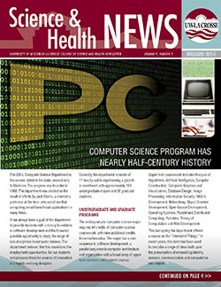 Image of the front cover of SAH news. 