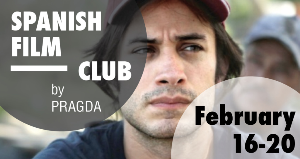 Image that says Spanish Film Club by Prada Feb. 16-20. 