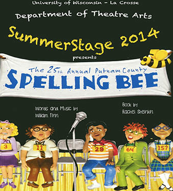 Spelling Bee musical poster.