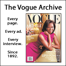 Vogue Archive cover. 