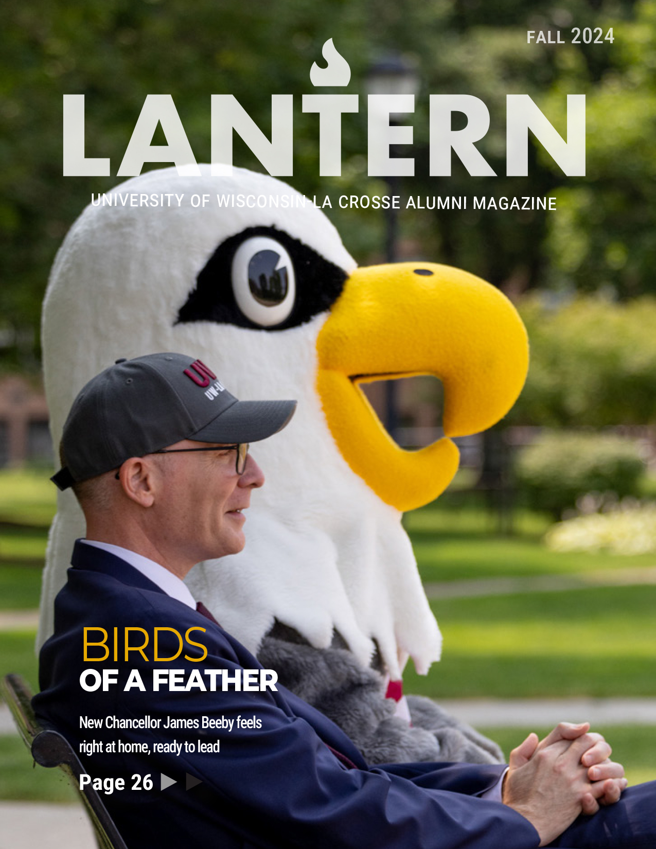 The cover of the Lantern magazine