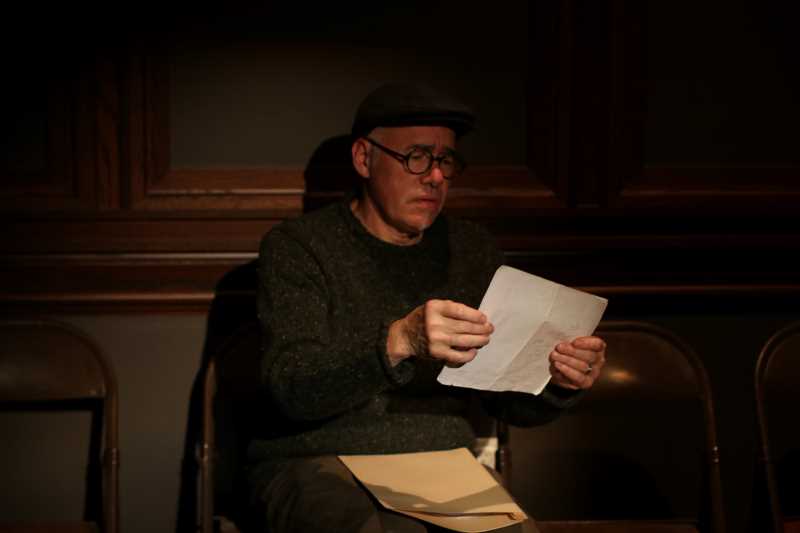 Joe Anderson (pictured), Tracie Banning, '23, and Mary Leonard reunite to work together on a local theatre production.