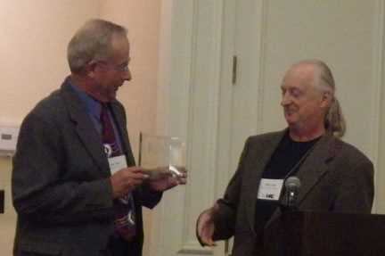 Jim Theler, Emeritus professor UW-La Crosse and MVAC, received the Distinguished Career Award from the Midwest Archaeological Conference.  
