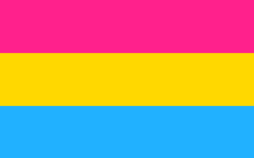 Pansexual Pride - Pink, Yellow, Blue