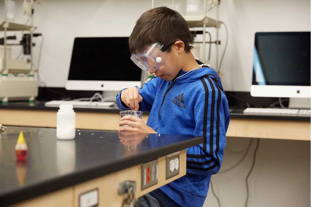 Hands-On Science student experiment