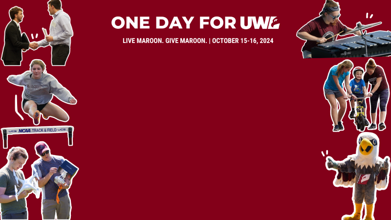 One Day for UWL zoom background - sticker