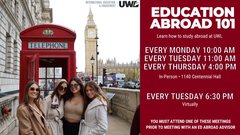 Education Abroad 101 Flyer