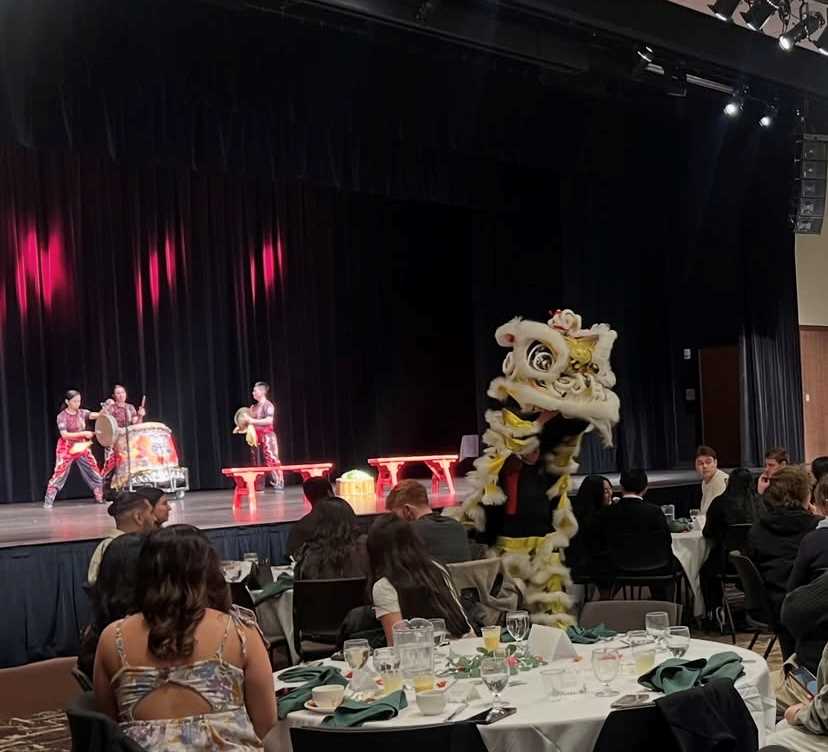 The Asian Student Organization (ASO) celebrating its annual Feast of the East.